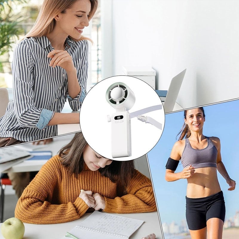 CoolCore – Ventilador de mano con enfriamiento de semiconductores