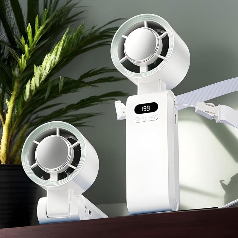 CoolCore – Ventilador de mano con enfriamiento de semiconductores
