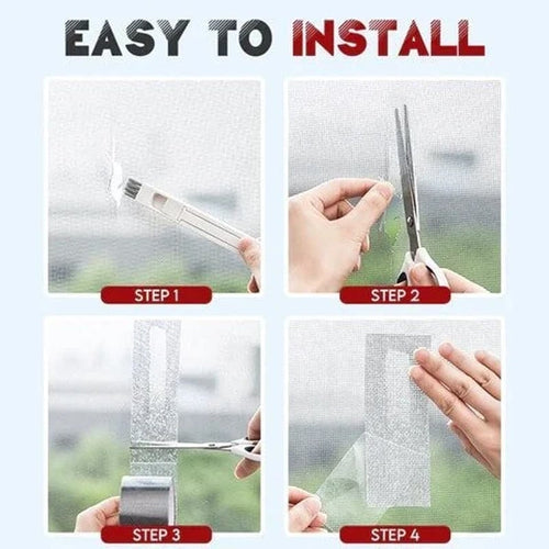 ScreenFix Pro – Cinta Reparadora de Malla para Ventanas