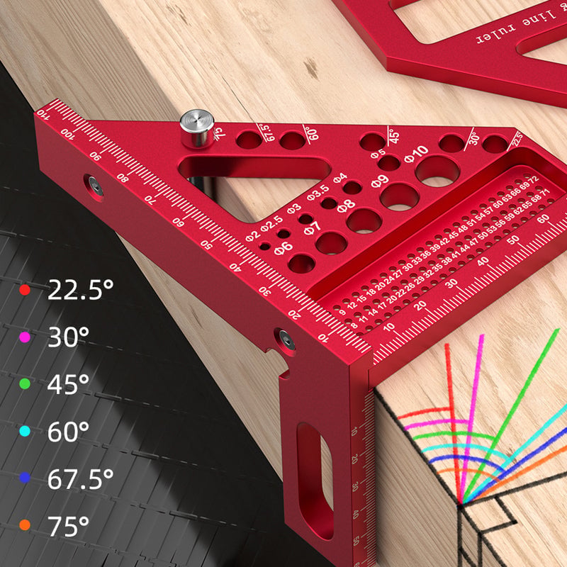 BuildCore – Multi-Winkel-Messwerkzeug für Zimmerleute