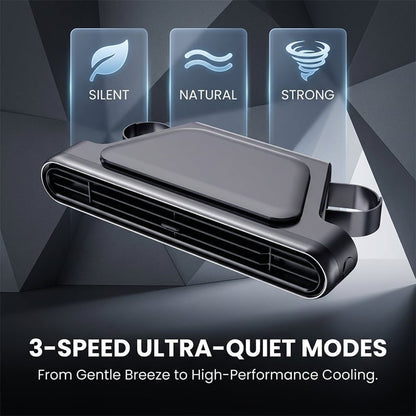 CoolDrive – Sistema de refrigeración doble turbo para coche con ventilador de reposacabezas