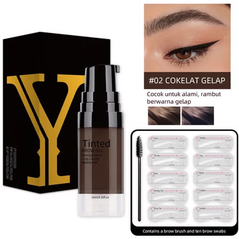BrowLuxe – Gel Perfeccionador de Cejas Resistente al Agua