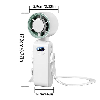 CoolCore – Ventilador de mano con enfriamiento de semiconductores