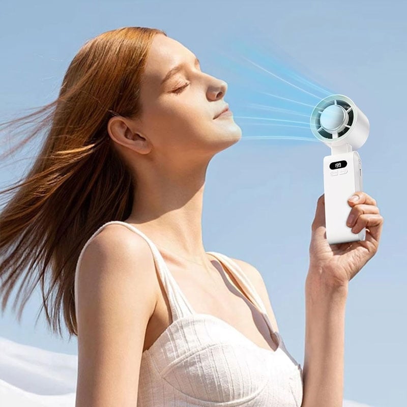 CoolCore – Ventilador de mano con enfriamiento de semiconductores