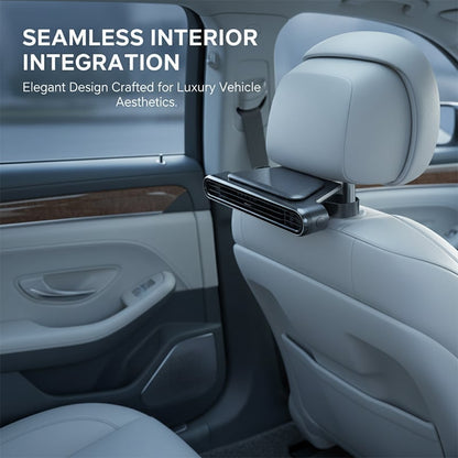 CoolDrive – Sistema de refrigeración doble turbo para coche con ventilador de reposacabezas