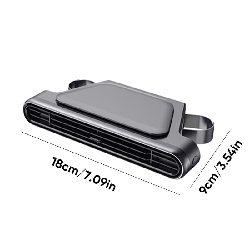 CoolDrive – Sistema de refrigeración doble turbo para coche con ventilador de reposacabezas
