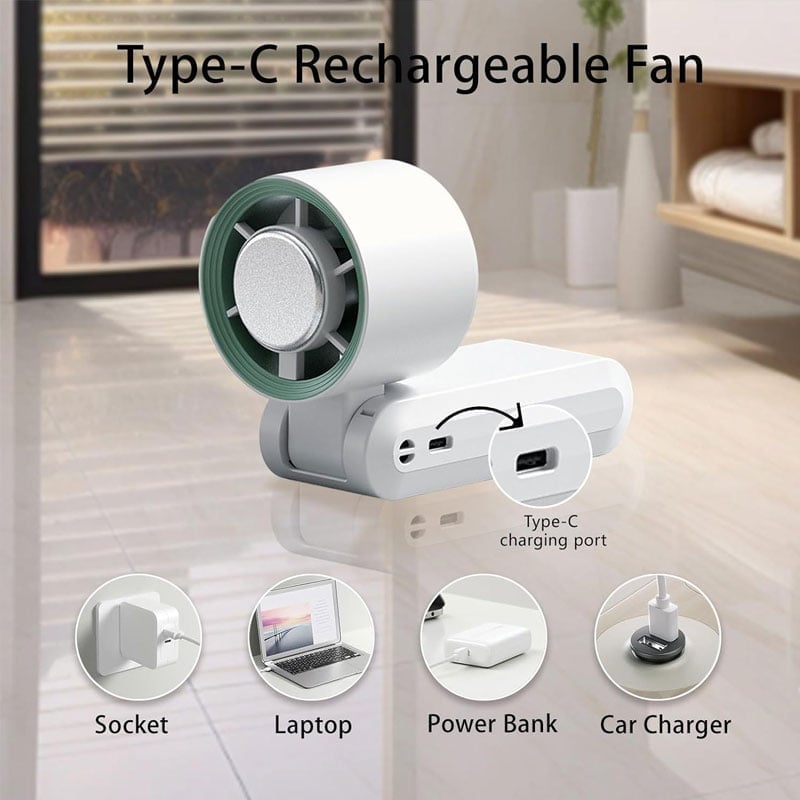CoolCore – Ventilador de mano con enfriamiento de semiconductores