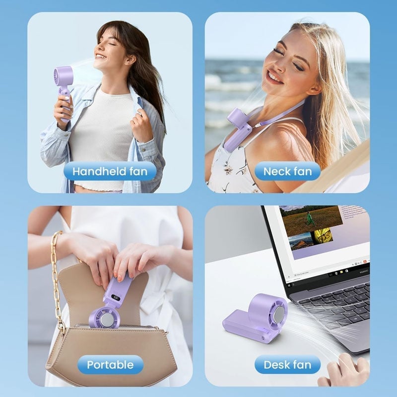 CoolCore – Ventilador de mano con enfriamiento de semiconductores