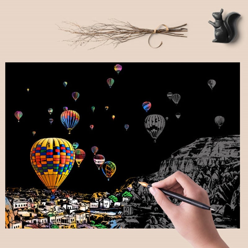MindCanvas – Colección de Ciudades para Rascar y Relajarse