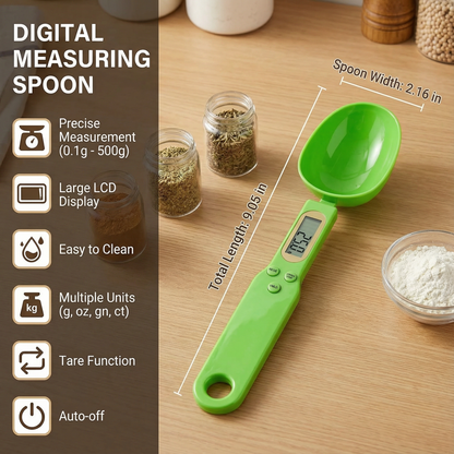 ChefScale Löffel – Digitale Präzisionswaage