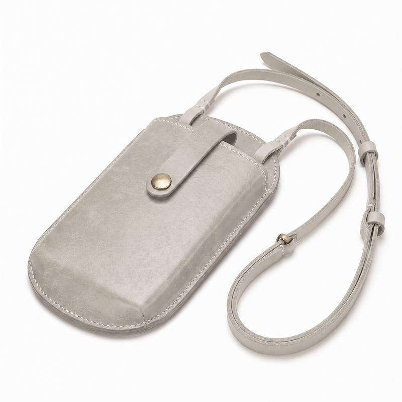 PocketLuxe – Bolso Cruzado de Cuero Premium para Teléfono